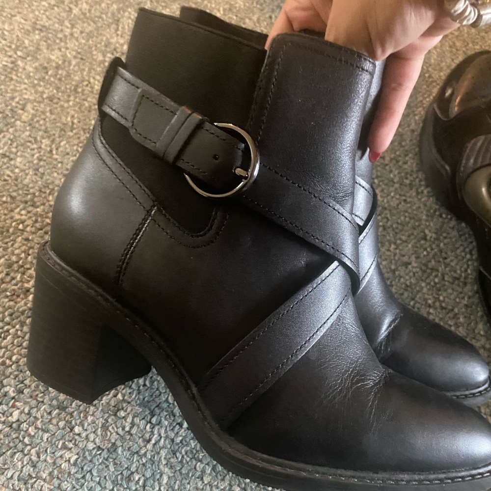 Clarks Heeled Booties
